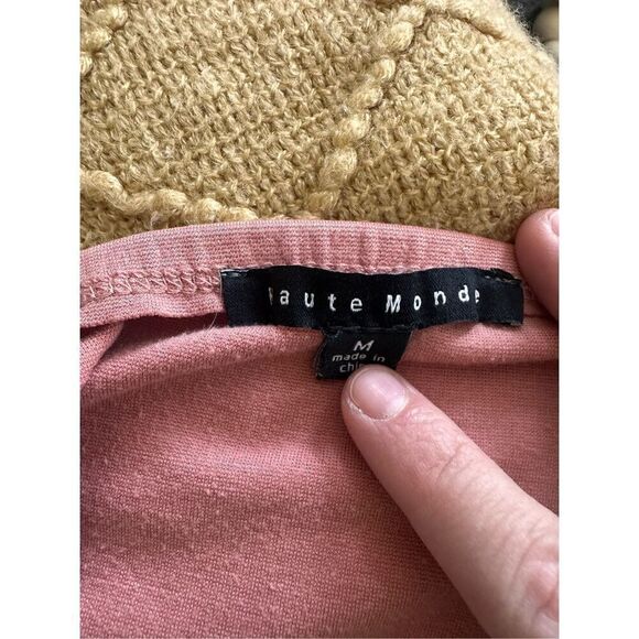 Haute Monde Coral Orange Zip Up Bustier Dress Medium - Picture 9 of 9